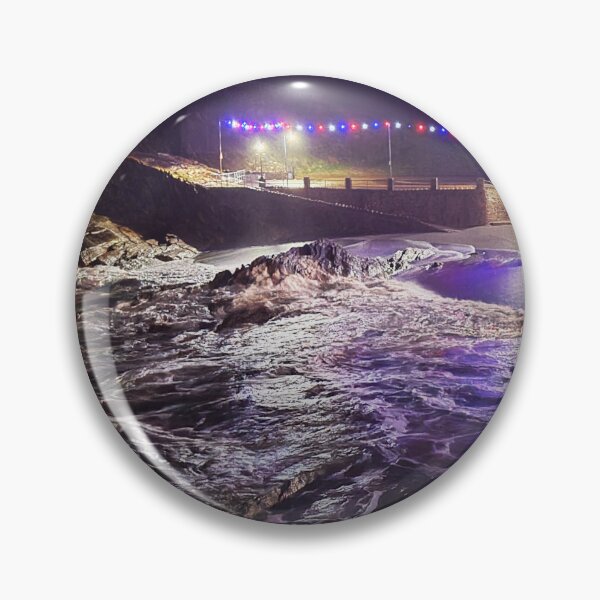 Item preview, Wildercombe beach at night - Ilfracombe, North Devon designed and sold by Love where you live.