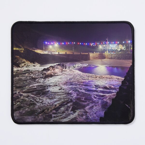 Item preview, Wildercombe beach at night - Ilfracombe, North Devon designed and sold by Love where you live.