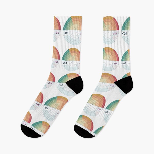 Item preview, Modern Gradient Unit Circle with Angles and Coordinates – Math & Trigonometry Design designed and sold by VividOrganica.