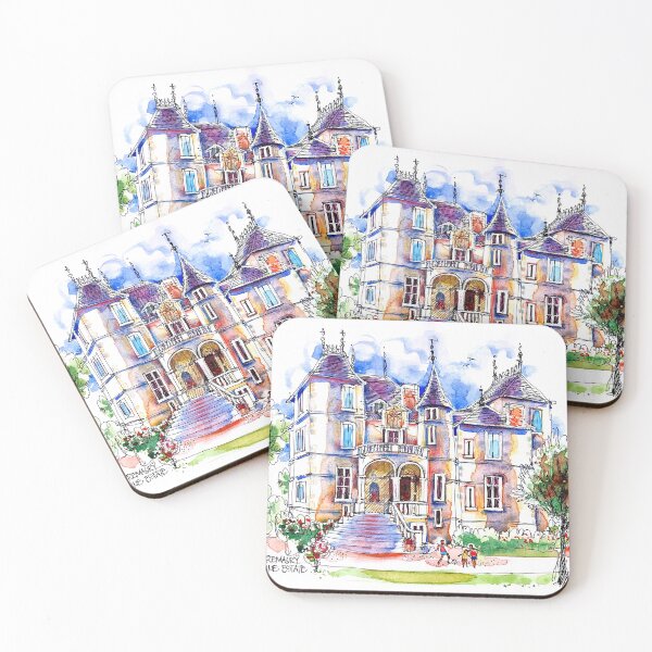 Item preview, Azille France. Chateau Remaury designed and sold by ErinHillStudio.