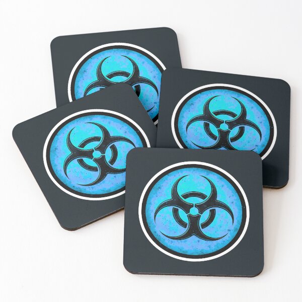Item preview, Biohazard Hazard Symbol Tee | Neon Toxic Emblem designed and sold by MarCinu Art.