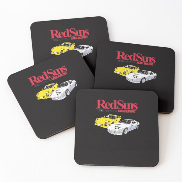 Item preview, Initial D Redsuns Rx7 Manga Anime Drift designed and sold by lukaslon.