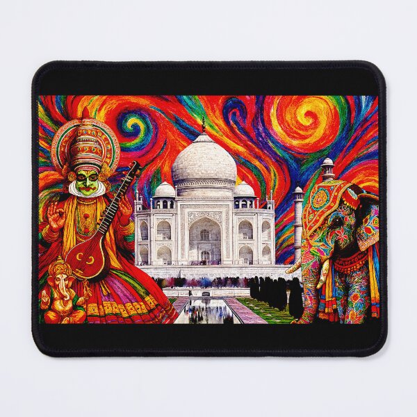 Item preview, Pop Art Taj Mahal abstrat designed and sold by Helios Be. Lavsh.
