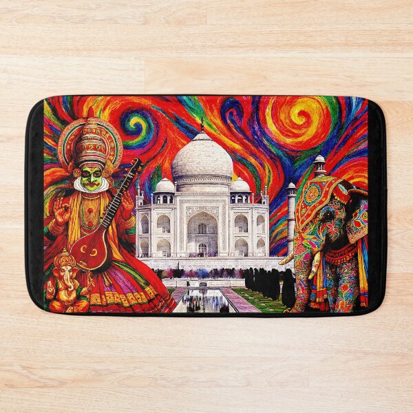 Item preview, Pop Art Taj Mahal abstrat designed and sold by Helios Be. Lavsh.