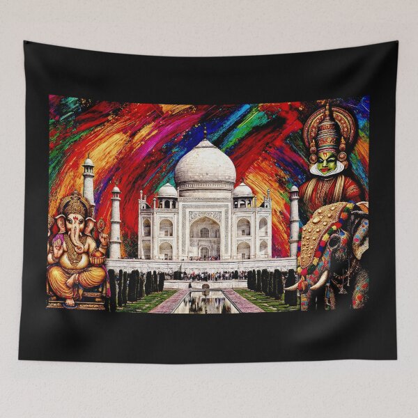 Item preview, Pop Art Taj Mahal abstrat #1 designed and sold by Helios Be. Lavsh.