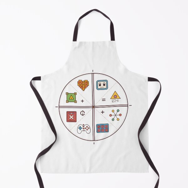 Item preview, Retro 8-Bit Unit Circle with Video Game Icons – Nerdy Math & Gaming Design designed and sold by VividOrganica.
