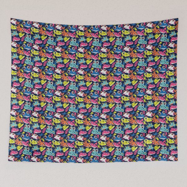 Item preview, Funny cartoon frogs designed and sold by MidArtForge.