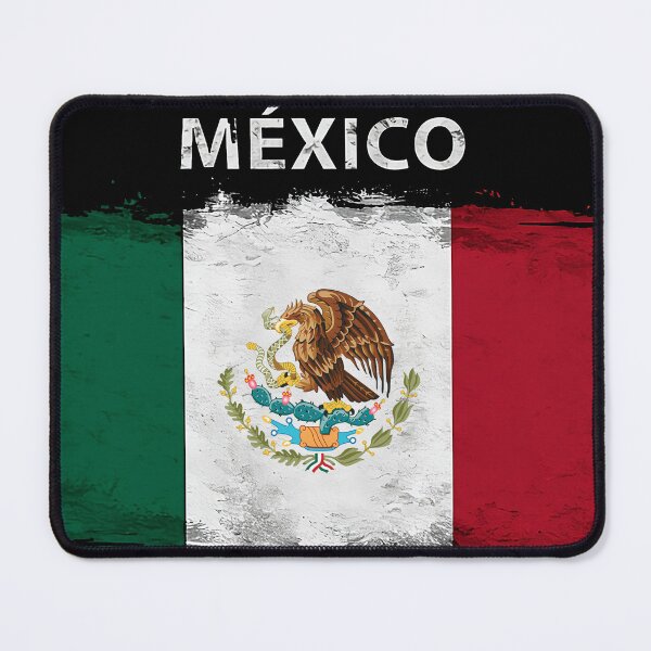 Item preview, Flag of Mexico Brush Style Classic designed and sold by fawzimorsy.