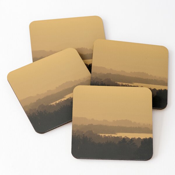 Item preview, Hazy Dusk over Lake Staffel designed and sold by Kasia Design.