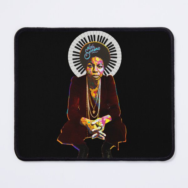 Item preview, Nina Simone pop art portrait - Jazz music legend designed and sold by Youngkev-arts.