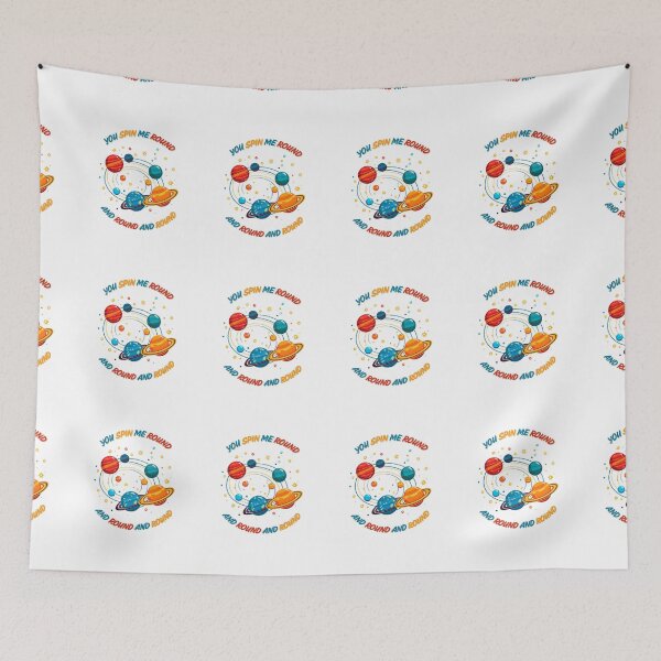 Item preview, Spin Me Round Solar System designed and sold by weronikaroza.