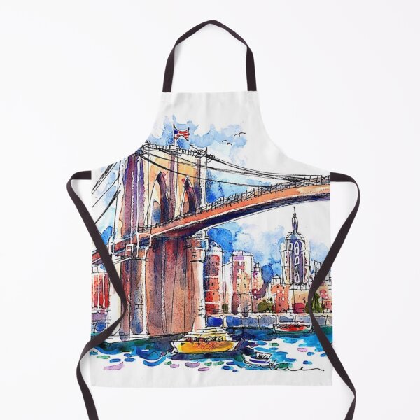 Item preview, New York City. Brooklyn Bridge. designed and sold by ErinHillStudio.