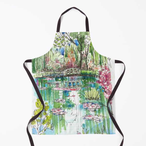 Item preview, Giverny France. The Japanese Bridge at Monet's Garden designed and sold by ErinHillStudio.
