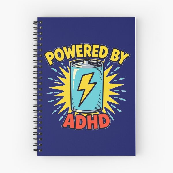 Item preview, Powered by ADHD designed and sold by Social-decline.