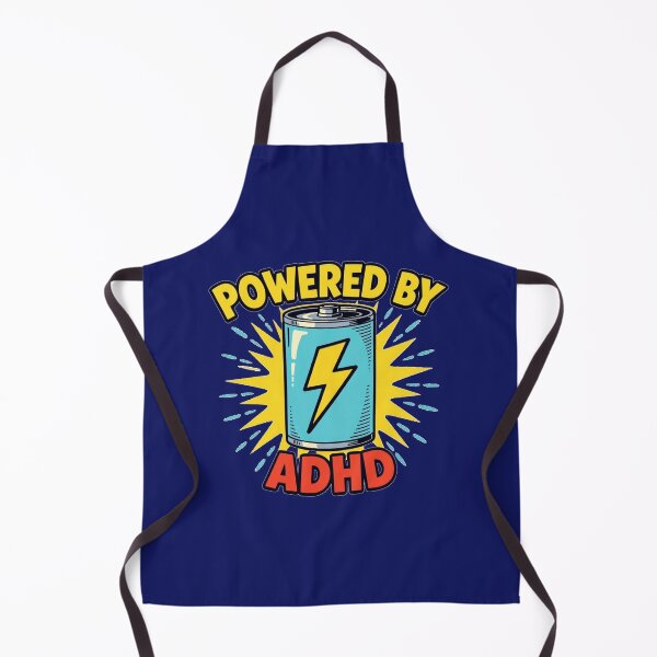 Item preview, Powered by ADHD designed and sold by Social-decline.