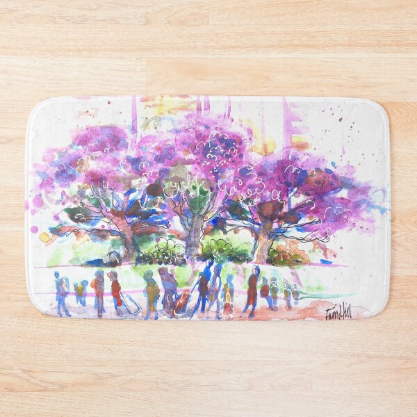 Item preview, Sydney. Jacaranda at Circular Quay. designed and sold by ErinHillStudio.