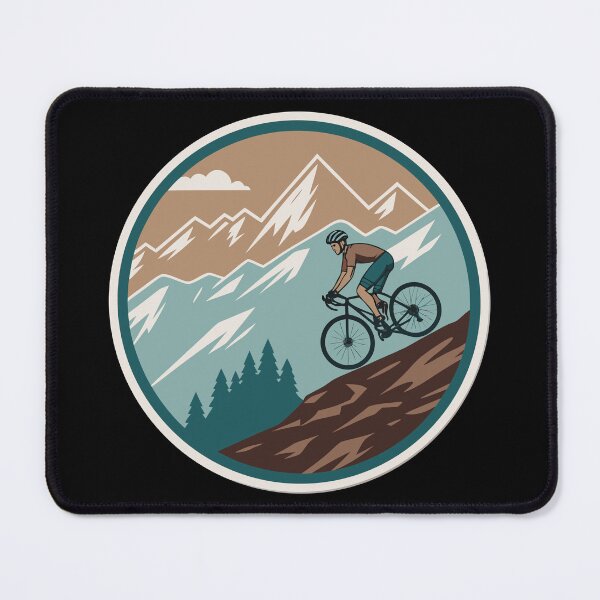 Item preview, Umbrail Pass Cycling Badge – Vintage Swiss Alps Retro Travel Design designed and sold by VividOrganica.