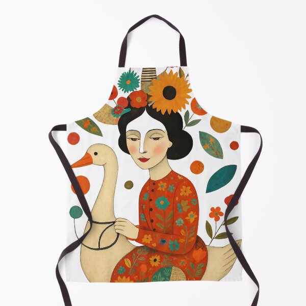 Item preview, Woman Riding a Goose designed and sold by diulid.