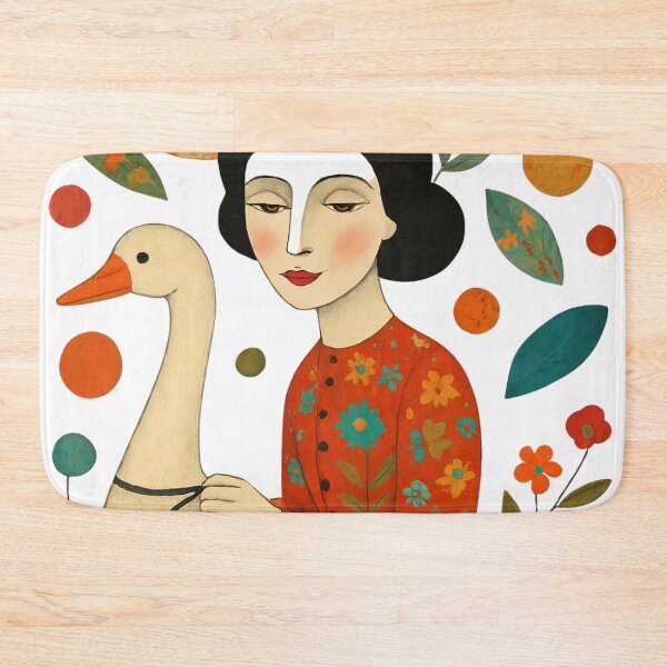 Item preview, Woman Riding a Goose designed and sold by diulid.