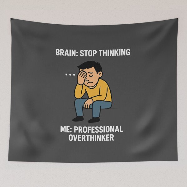 Item preview, Professional overthinker designed and sold by m-paiva.
