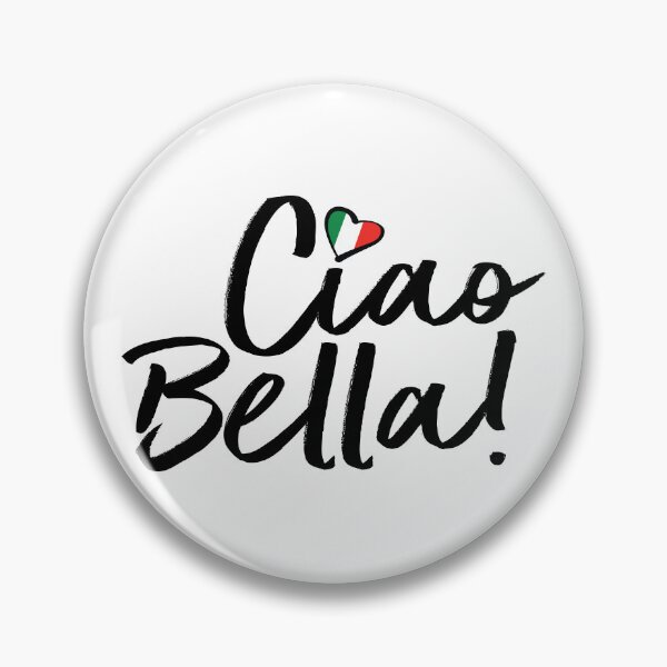 Item preview, Ciao Bella Italian Flag Heart designed and sold by Freshinkshop.