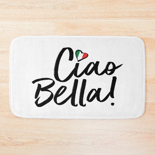Item preview, Ciao Bella Italian Flag Heart designed and sold by Freshinkshop.
