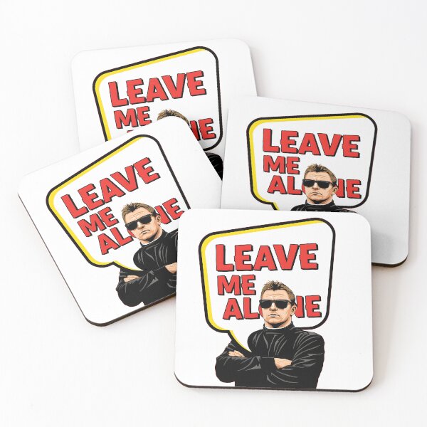 Item preview, Kimi Raikkonen "Leave Me Alone" F1 Pop Art designed and sold by TorqueAndTone.