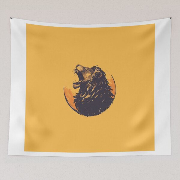 Item preview, Roaring Lion Sunburst Emblem designed and sold by Christian Weiss.