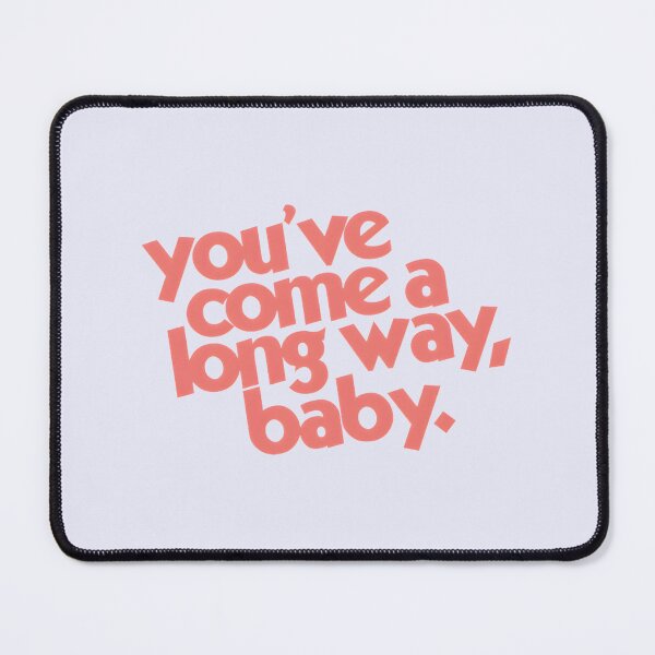 Item preview, Long Way Baby Retro Typography | PERFECT GIFT FOR YOU AND FRIENDS designed and sold by MaryFoulk.