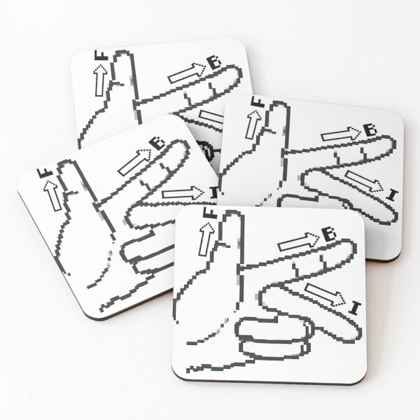 Item preview, fleming left hand rule pixel art geek sticker designed and sold by stem-design .