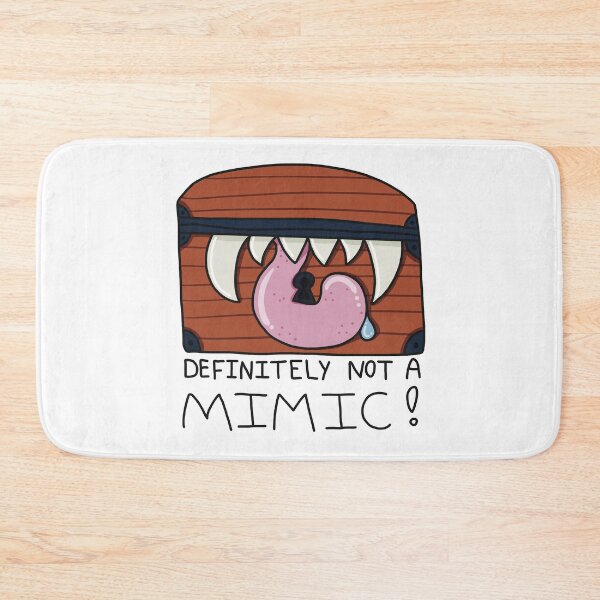Item preview, Definitely Not A Mimic Board Game Print designed and sold by Julia Sol.