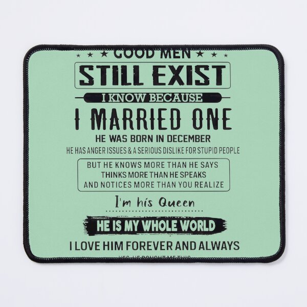 Item preview, December Man I Married My King | PERFECT GIFT FOR YOU AND FRIENDS designed and sold by MaryFoulk.
