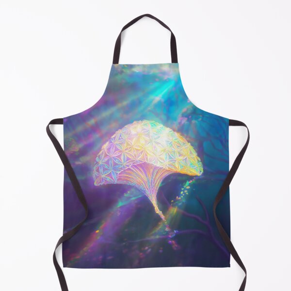 Item preview, Luminous Iridescent Rainbow Mushroom designed and sold by BlissxPals.