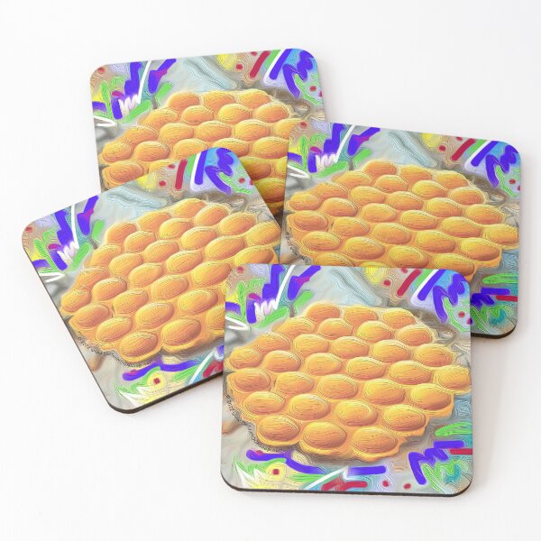 Item preview, Classic Hong Kong Snack — Egg Waffles designed and sold by thefullMOONshop.