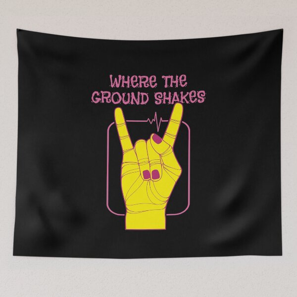 Item preview, Where The Ground Shakes | Rock Hand designed and sold by ObsidianDaz.