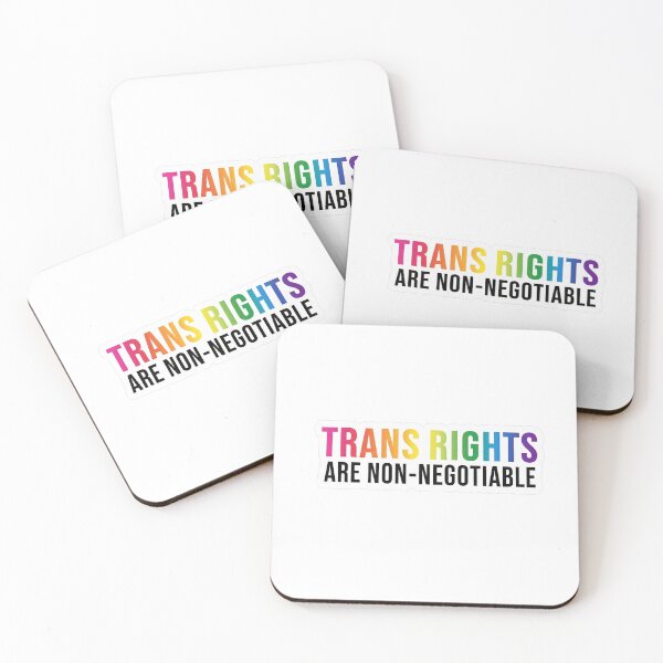 Item preview, Trans Rights Are Non Negotiable designed and sold by Owcomm.