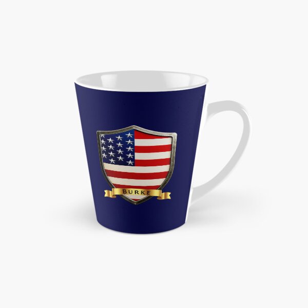 Item preview, Burke Family USA Shield. Stars & Stripes Legacy Crest designed and sold by Highlandkings.