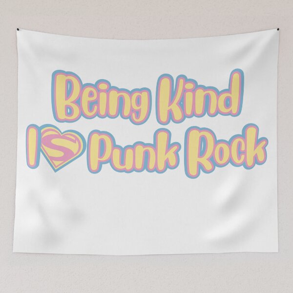 Item preview, Being Kind Is Punk Rock designed and sold by Gracelyn Cosplays.