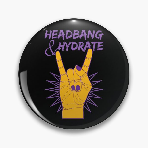 Artikelvorschau, Headbang & Hydrate | Felshand entworfen und verkauft von ObsidianDaz.