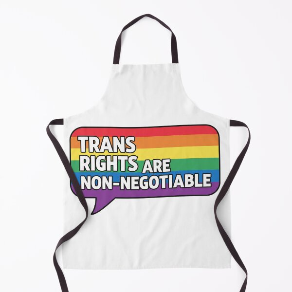 Item preview, Trans Rights Are Non Negotiable Pride Speech Bubble designed and sold by Owcomm.
