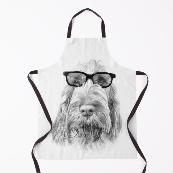 Item preview, Intelligent friend Spinone with Glasses by heidiannemorris © designed and sold by FOLK ART FUSION by heidiannemorris.