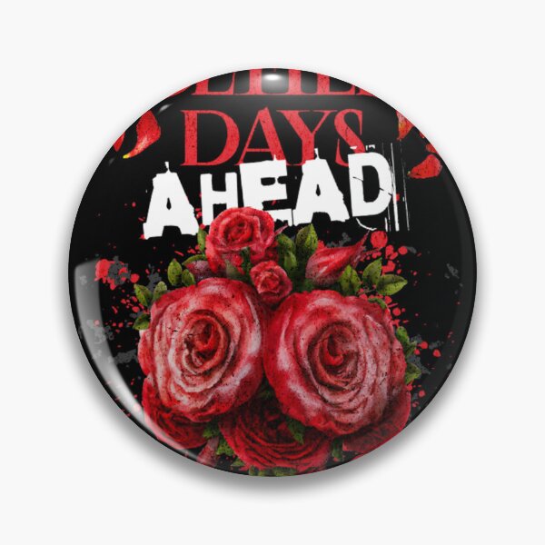 Item preview, Better Days Ahead Motivational Gothic Rose Design designed and sold by Zyptee.