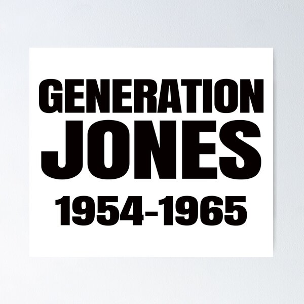 Item preview, Generation Jones. designed and sold by EunsooLee.