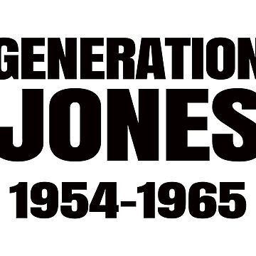 Artwork thumbnail, Generation Jones. by EunsooLee