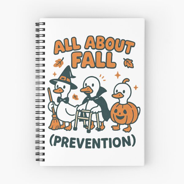 Item preview, All About Fall Prevention Goose Nurse Physical Therapy PT OT designed and sold by DesignsByAnett.