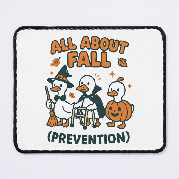 Item preview, All About Fall Prevention Goose Nurse Physical Therapy PT OT designed and sold by DesignsByAnett.