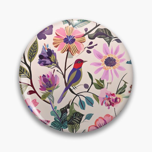 Item preview, FLORAL SEAMLESS DESIGN PLUS MATCHING PATTERN designed and sold by WendyMaree.
