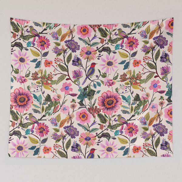 Item preview, FLORAL SEAMLESS DESIGN PLUS MATCHING PATTERN designed and sold by WendyMaree.