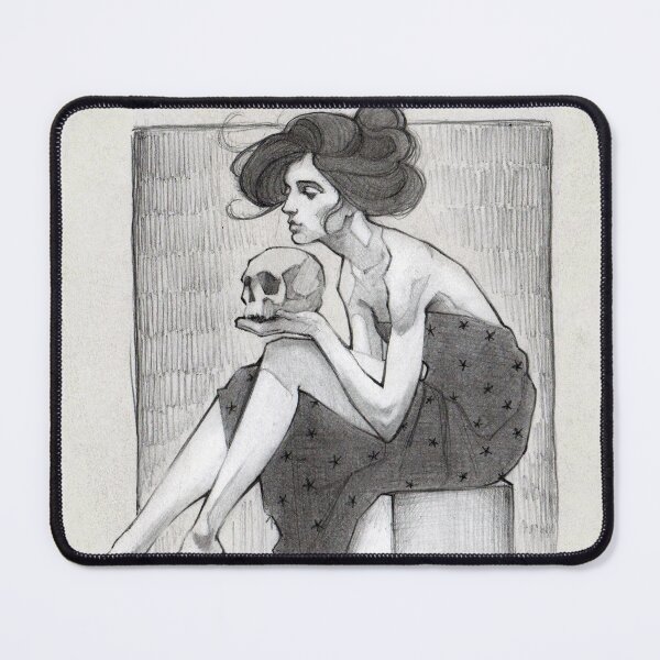 Item preview, The Waiting Skull designed and sold by EnaBianca.