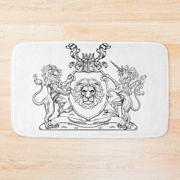 Item preview, Medieval Crest Emblem with Crossed Swords – Minimalist Heraldic Shield Design designed and sold by BlesstB.